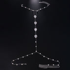 White Diamond Silver Plated