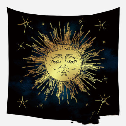 European medieval decorative hanging cloth