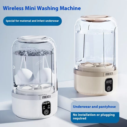 Koordlose Mini Wasmachine Draagbare Outomatiese