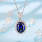 Blue diamond / Necklace