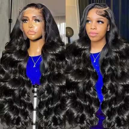 Lace Big Wave Long Curly Wig Head Cover