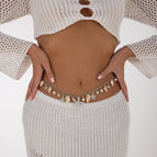 White K Waist Chain 1715