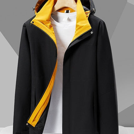 Men's Color Blocked Sports Casual Jacket
