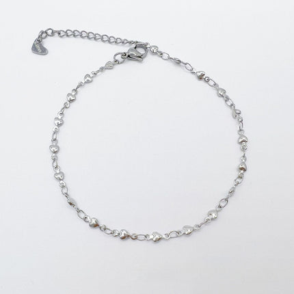 European And American Style Fashion Special-interest Stainless Steel Anklets Love Anklet Multi-style Ins