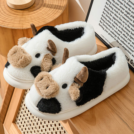 Cotton Slippers Women's All-season Cute Indoor Home Platform Slippers Women's