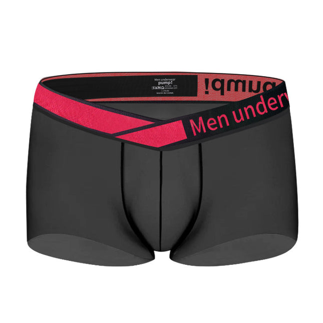 Sexy Gradient Laser Low Waist Modal Comfortable Breathable Men's Underwear