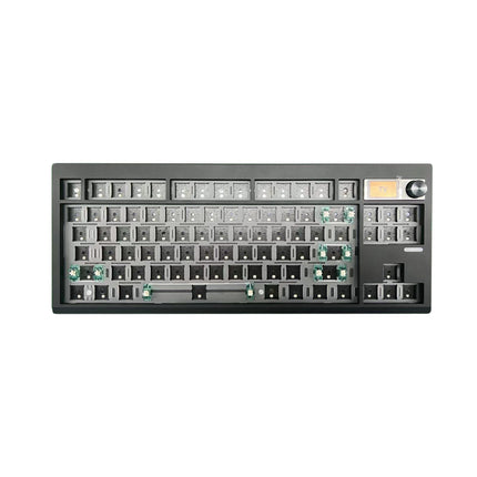 DIY Mechanical Keyboard Kit With Knob Supports Hot Swap RGB Backlight