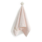 Wave pattern pink / 34x76cm