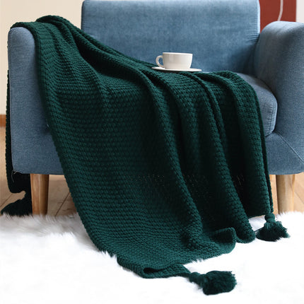 Sofa Gebreide Kantoor Lugversorging Middagete Klein Kombers