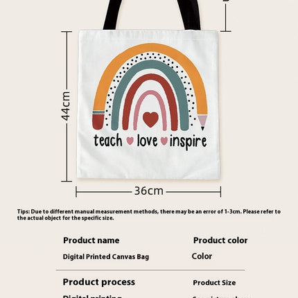 Female Printed Canvas Handbag
