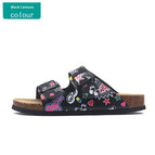 35 / Rose Red Black Cartoon