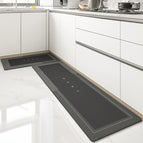 Dark grey suit / Rectangle / 50x80cm plus 45x150cm