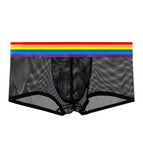 Rainbow Rib Black Net / 2XL