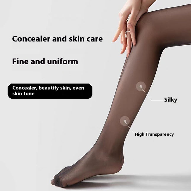 Thigh Stockings Women's Red Edge Black Edge Stockings Thin Black Silk