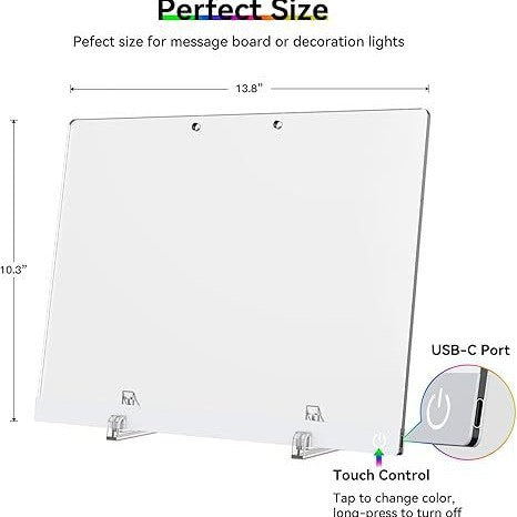 Erasable And Writable Children's Luminous Drawing Board, Fluorescent Writing Board