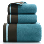 Wye Satynblou / 1 Badhanddoek En 2 Handdoeke
