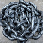 Large antique silver 1.5 meter