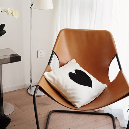 Oulike Swart En Wit Nordiese Styl Sitkamerbank Kussing Met Kern