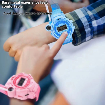 'n Paar Kinderspeelding-Walkie-talkie Horlosie Langafstand HD Draadlose Oproep