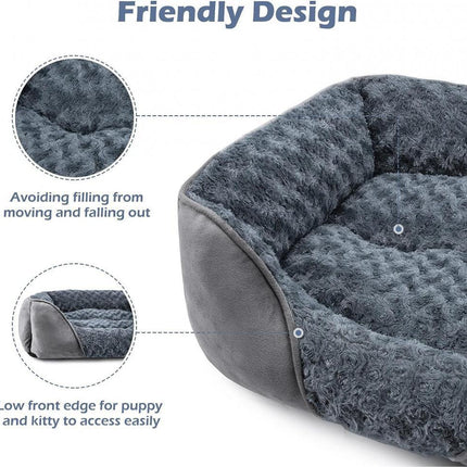 Golden Retriever Stuffed Pet Kennel Cat Nest For Small Medium And Large Dogs Warm Dog Bed