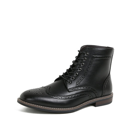 Autumn And Winter New Retro High-top Men's Work Ankle Boots