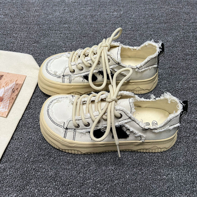 Mango Head Platform Wit Skoeene