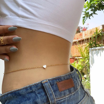 Vroue se Eenvoudige Sexy Mode Legering Middelketting