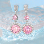 Pink diamond / Earring