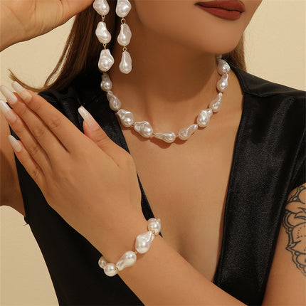 Baroque Fashion Versatile Irregular Niche Minimalist Collarbone Chain
