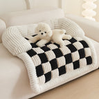 Kennel Black And White / 70 X70cm Pet Pad