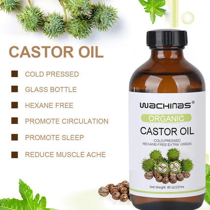 Organic Castor Oil Cold Pressed Moisturizing Moisturizing And Nourishing