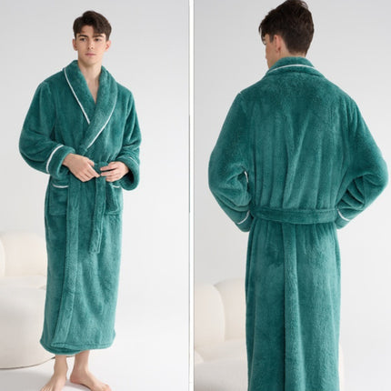 Autumn And Winter Thick Night-robe Couple Style