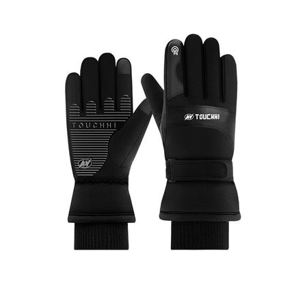Outdoor Cycling Fleece Lined Warm Gloves