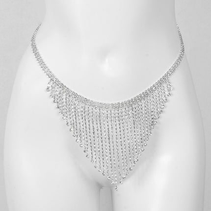Strass Middelketting Ornament Bykomstighede
