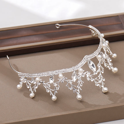 Mode Kristal Diamant Bruid Trou Haar Tiaras