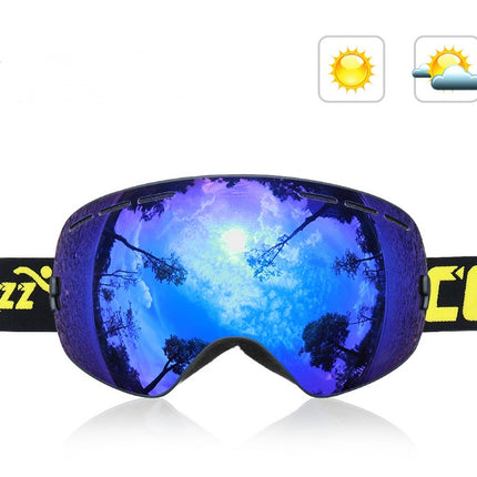 Spherical Double-layer Anti-fog Glasses