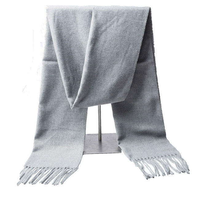 Men's Fashion Simple Thickened Imitation Cashmere Scarf