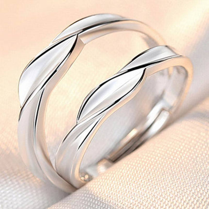 Ringe Opening Trou Simulasie Diamant Ring