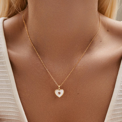 Retro Color-retaining Copper Necklace With A Chic Niche High-end Vibe