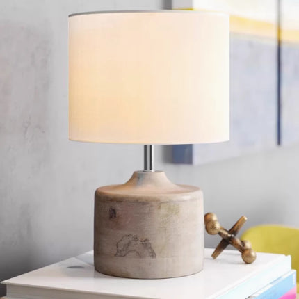 Retro Eenvoudige Dekoratiewe Massiewe Hout Kreatiewe Lampe