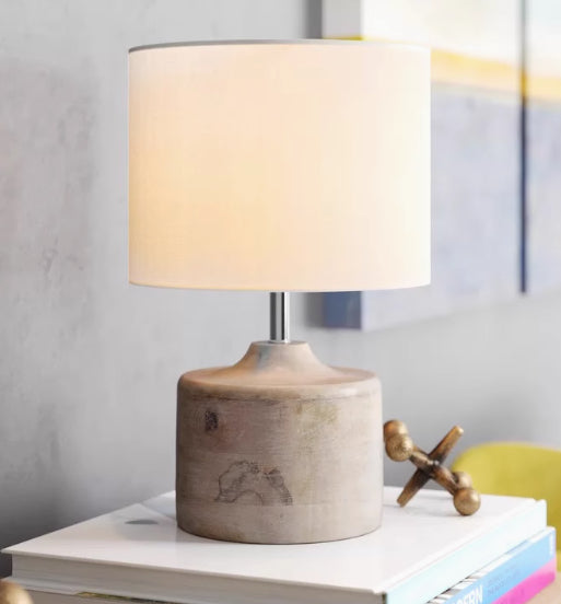 Retro Eenvoudige Dekoratiewe Massiewe Hout Kreatiewe Lampe