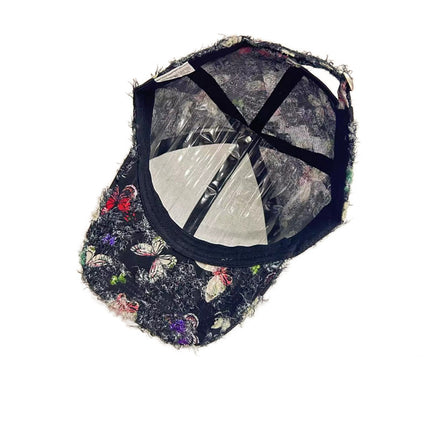 Spring And Summer Korean Fashion Women's Butterfly Baseball Cap
