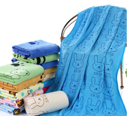 Vervaardigers Groothandel 260 Gram Mikrovesel Drukwerk Kinderstrandhanddoeke Beter As Suiwer Katoen Badhanddoek