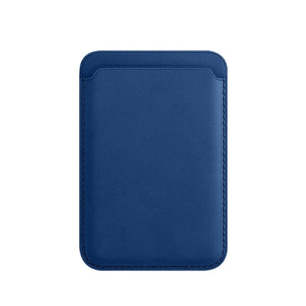 Vir Magsafe Magnetiese Luukse Leer Kaarthouer Beursiehouer Vir 14 Pro Max 13 12 Telefoonsak Adsorpsie Bykomstighede Omslag