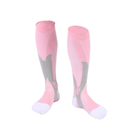 Nylon Men's And Women's Sports Muscle Strength Outdoor Football Compression Socks
