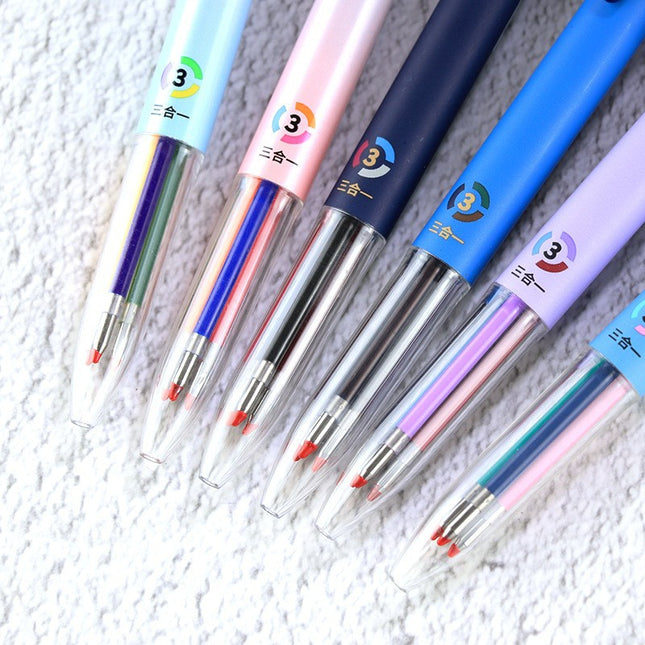 Tizo Three-color Press Gel Pen