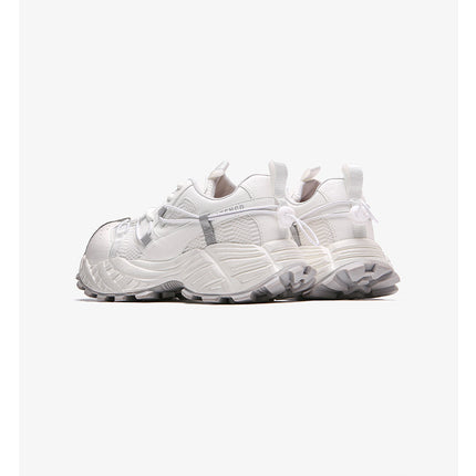 Breathable Mesh Foam Bottom Platform Dad Shoes