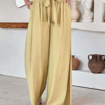Casual Pants Women's High Waist Wide Leg Pants