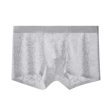 Fiberglass Antibacterial Camellia Couple Nude Feel Shorts