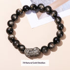 7A Natural Obsidian / 10mm